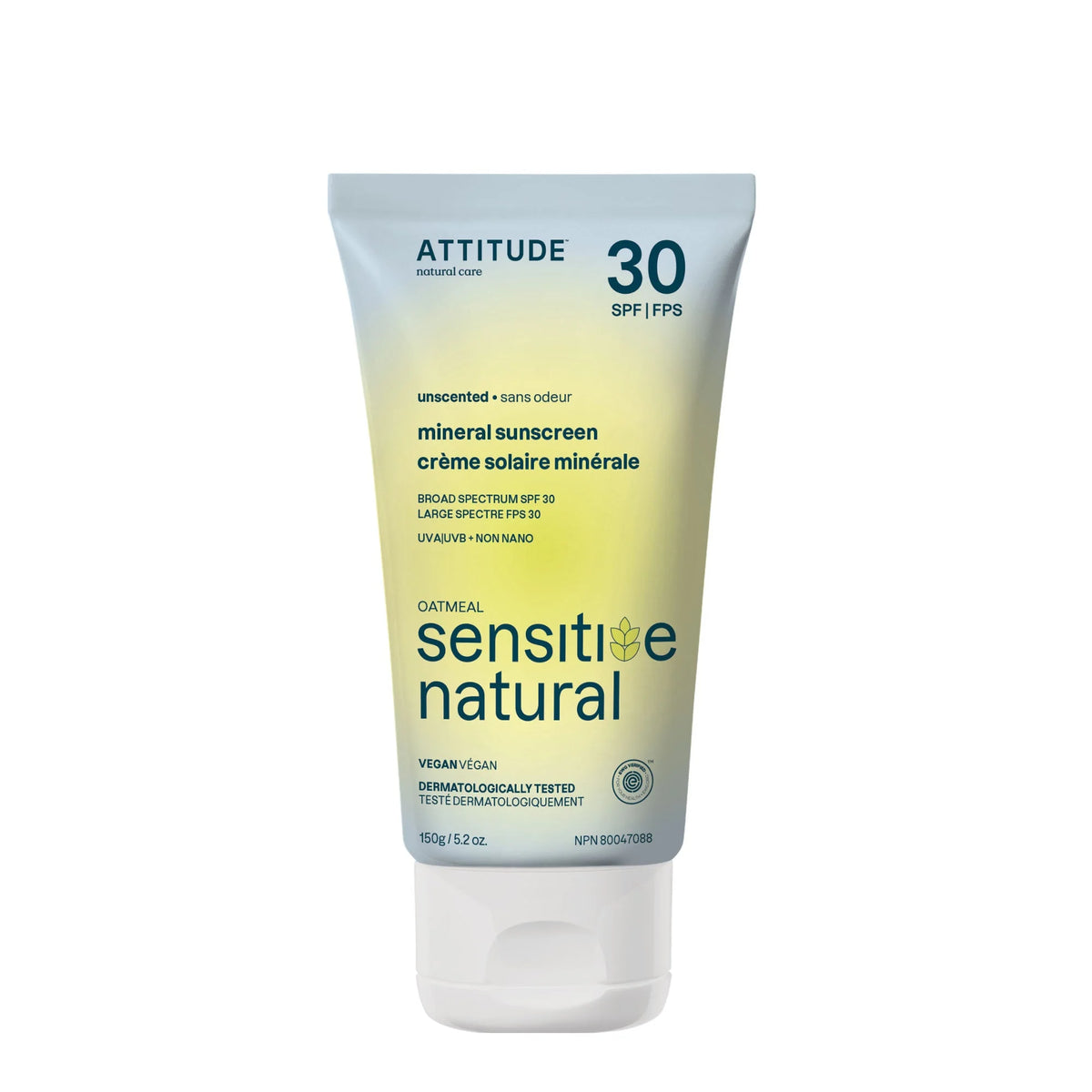 Sunscreen - Spf 30 Sensitive Skin Unscented-5.2 OZ.