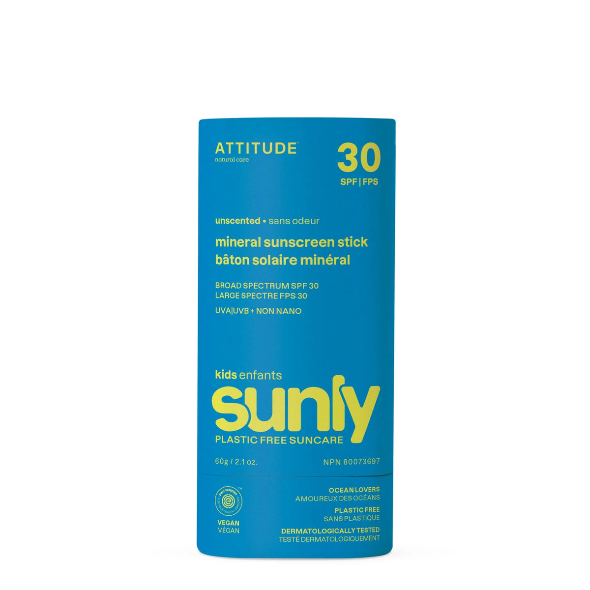 Kids Sunscreen Stick - Spf 30 Unscented-2.1 OZ.