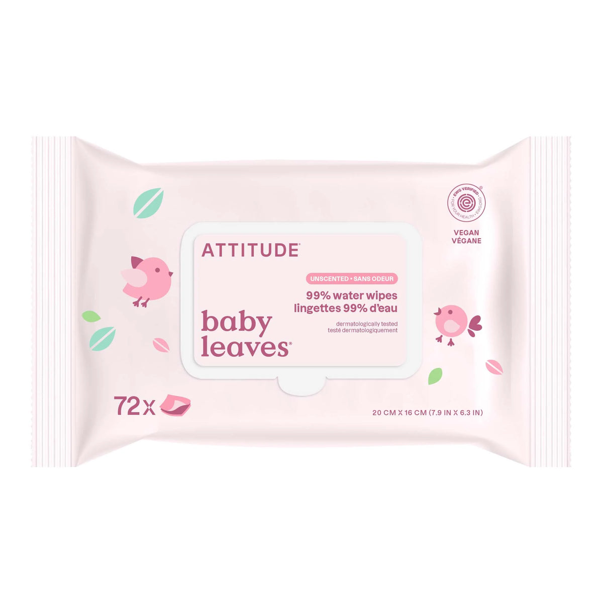 Baby Wipes - 99% Water Unscented-1 unit