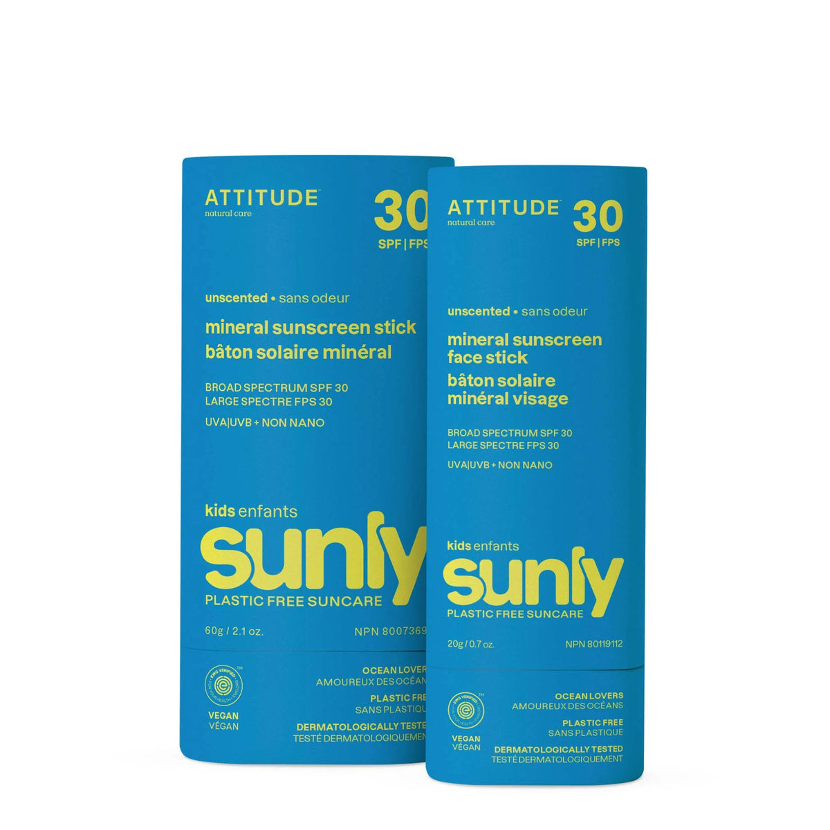 Kids Sunscreen Stick Duo - Spf 30 Unscented-Bundle
